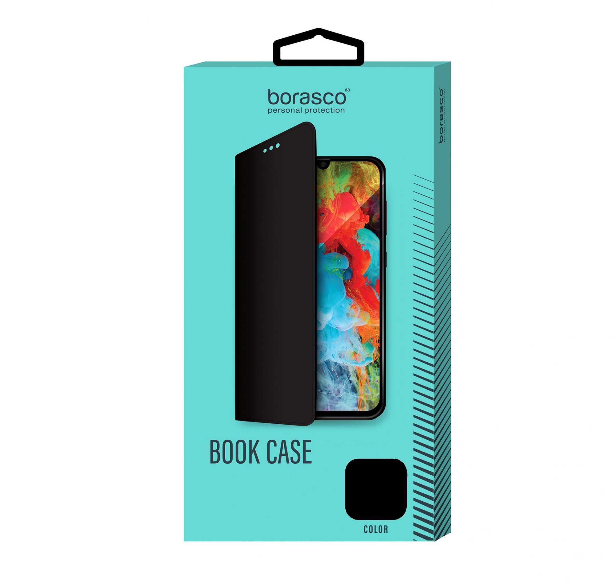 Мега-техника | Чехол-книжка BoraSCO Book Case для Tecno Camon 19 Neo Black