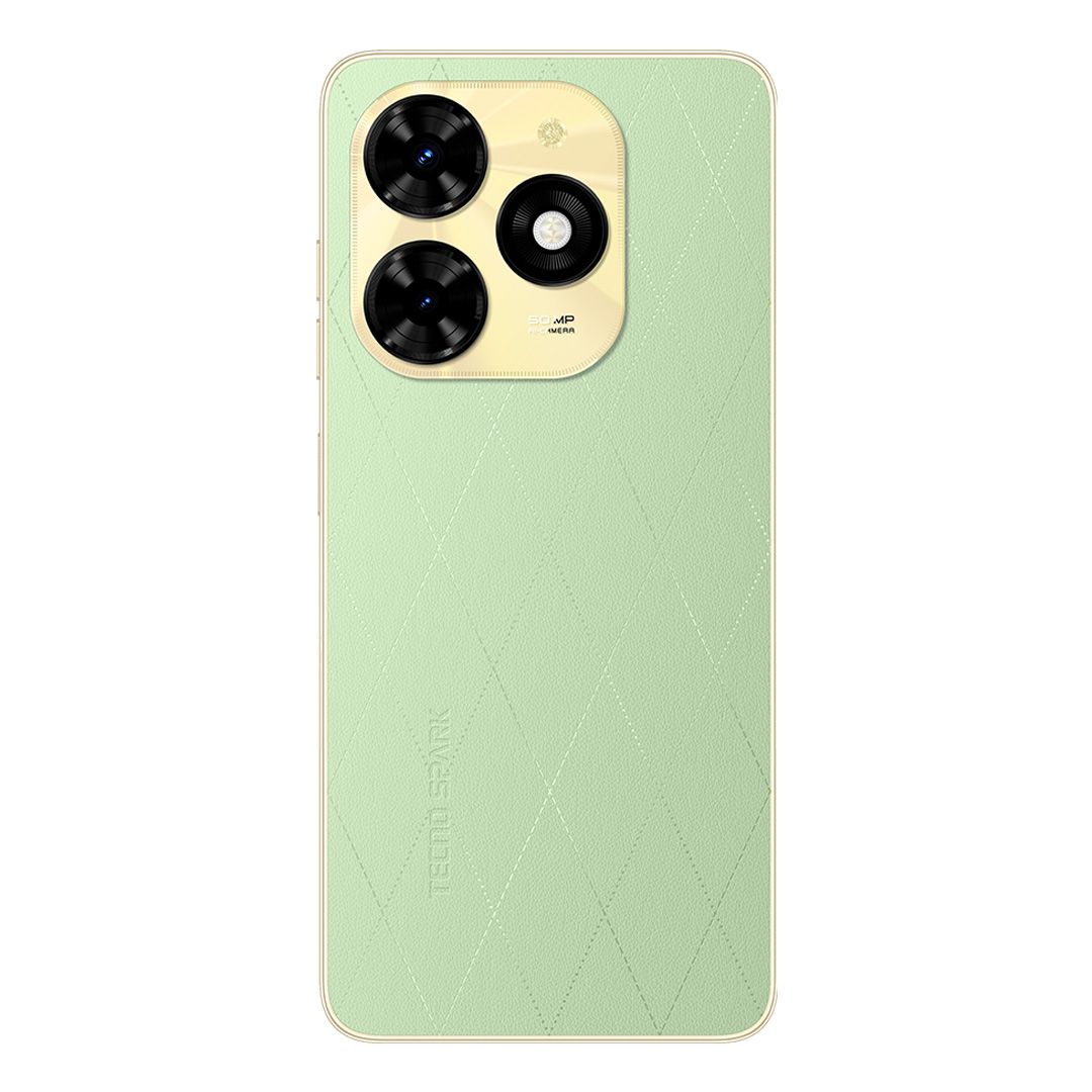 Мега-техника | Смартфон Tecno Spark 20c (BG7N) 8/128GB Magic Skin Green