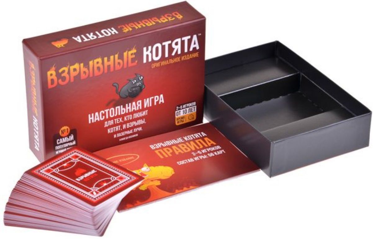 Мега-техника | Настольная игра Hobby World Взрывные котята